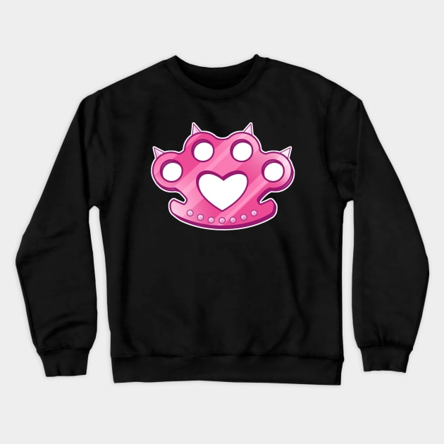 Knuckleduster Crewneck Sweatshirt by Khelekmir